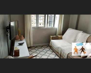 Apartamento com 1 dormitório à venda, 47 m² por R$ 220.000,00 - Itararé - São Vicente/SP