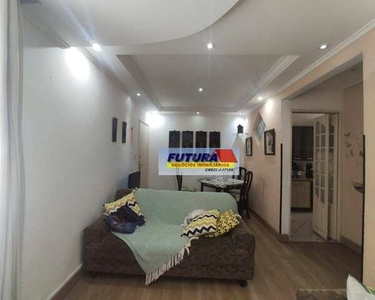 Apartamento com 1 dormitório à venda, 58 m² - Itararé - São Vicente/SP