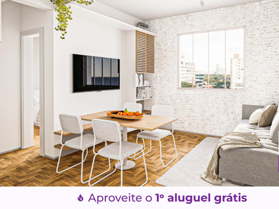 Apartamento com 1 Quarto para alugar, 27m² - Pinheiros