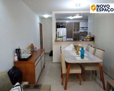 Apartamento no Residencial Arpoador de 66m² com 2 dormitórios - Parque Julião Nogueira