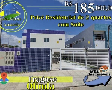 Apartamento para venda com 53m² com 2 quartos 1 Suite em Casa Caiada - Olinda - 185 MIL