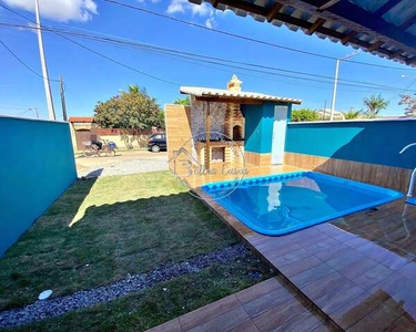 Bela casa a venda em Unamar, 2 quartos, piscina e área gourmet, Tamoios - Cabo Frio - RJ