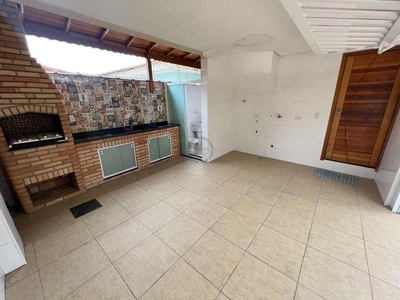 Casa com 2 dorms, Vila São Jorge, São Vicente - R$ 389 mil,