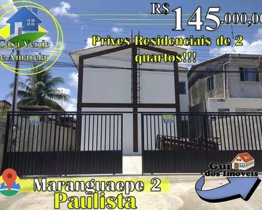 Prive estilo Apartamento para venda possui 50m² com 2 quartos em Maranguape II - Paulista
