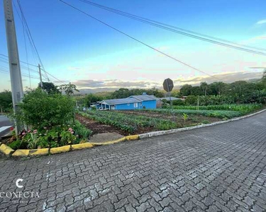 Terreno de esquina à venda no bairro Travessão em Dois Irmãos/RS