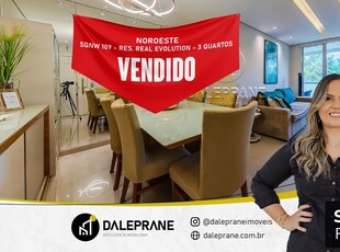 Apartamento à venda com 3 quartos no Noroeste, Brasília