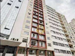 Apartamento com 1 dormitório para alugar, 35 m² por r$ 2.240,01/mês - centro - curitiba/pr