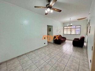 Apartamento com 2 dormitórios, 103 m² - venda por r$ 415.000,00 ou aluguel por r$ 3.200,00/mês - itararé - são vicente/sp