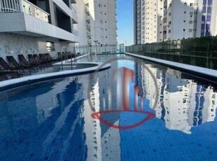 Apartamento com 2 dormitórios à venda, 77 m² por r$ 850.000 - boqueirão - praia grande/sp