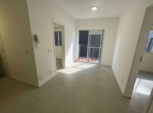 Apartamento com 2 dormitórios para alugar, 38 m² por r$ 2.100,00/mês - vila augusta - guarulhos/sp