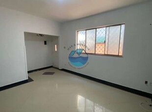 Apartamento no bairro de embaré, 95m² - uma quadra da praia – 1 vaga de garagem