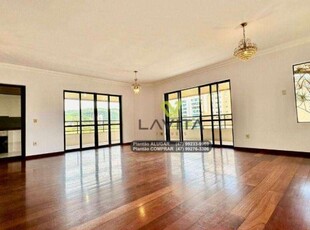 Apartamento no leonardo da vinci com 5 dormitórios (02 suítes + 02 demis) para alugar, 360 m² por r$ 3.900/mês - jardim blumenau - blumenau/sc