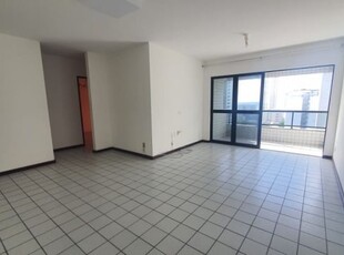 Excelente apartamento para alugar, 3 quartos, 2 suítes, 2 vagas, lazer, boa viagem, 116m²