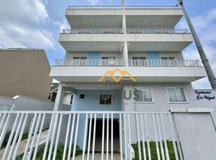 Apartamentos novos com 2 dormitórios à venda, 52 m² a partir de r$ 250.000 - fazendinha - curitiba/pr