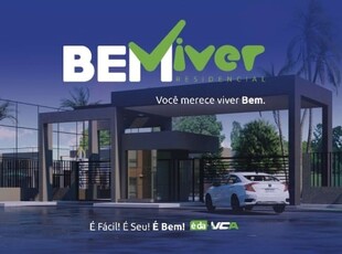 Bem viver residencial - apartamento para venda com com 2 /4 com e sem suíte térreo com quintal e primeiro andar.