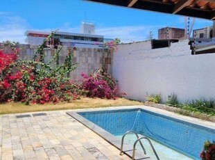 Casa com 3 dormitórios, 182 m² - venda por r$ 1.800.000,00 ou aluguel por r$ 6.000,00/mês - cabo branco - joão pessoa/pb