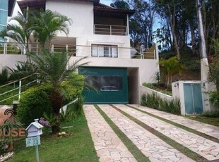 Casa com 4 dormitórios, 300 m² - venda por r$ 2.600.000,00 ou aluguel por r$ 18.000,00/mês - aruã eco park - mogi das cruzes/sp