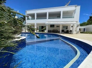 Casa com 5 quartos para alugar na avenida praia de pajussara, vilas do atlantico, lauro de freitas, 900 m2 por r$ 15.000