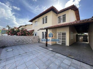 Casa duplex em condomínio fechado! 4 quartos projetados (2 suítes) + área de lazer, 112 m² por r$ 600.000 - maraponga - fortaleza/ce