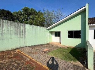 Casa em condomínio fechado com 3 quartos para alugar na travessa joão detoni, 131, morumbi, pato branco, 67 m2 por r$ 1.000