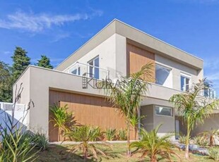 Casa em condomínio fechado com 4 quartos à venda na av carlos alberto garbúglio, 64, são paulo ii, cotia, 485 m2 por r$ 2.980.000