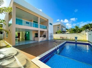 Casa para venda em lauro de freitas, vilas do atlântico, 5 dormitórios, 4 suítes, 6 banheiros, 2 vagas