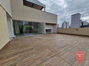 Cobertura com 4 dormitórios para alugar, 190 m² por r$ 5.000,00/mês - buritis - belo horizonte/mg