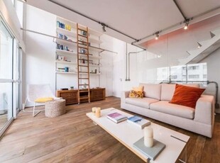 Loft com 1 dormitório, 74 m² - venda por r$ 1.850.000,00 ou aluguel por r$ 13.014,00/mês - vila nova conceição - são paulo/sp