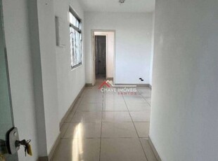 Sala para alugar, 60 m² por r$ 2.850,01/mês - encruzilhada - santos/sp