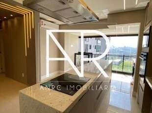 Sensacional apartamento mobiliado com 2 suítes e 2 vagas no condomínio aruanã 601 - tamboré - barueri/sp para locação por r$ 7.500,00 o pacote!!!