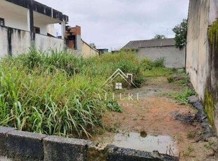 Terreno à venda, 250 m² por r$ 270.000,00 - martim de sá - caraguatatuba/sp