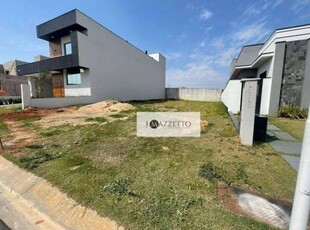 Terreno à venda, 300 m² por r$ 670.000,00 - jardim residencial dona lucilla - indaiatuba/sp
