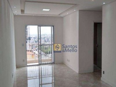 Apartamento, 55 m² - venda por r$ 335.000,00 ou aluguel por r$ 2.028,00/mês - vila humaitá - santo andré/sp