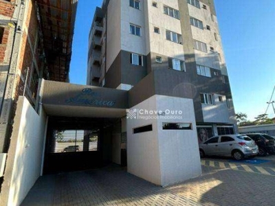 Apartamento com 2 dormitórios para alugar, 58 m² por r$ 1.650,00/mês - pioneiros catarinenses - cascavel/pr