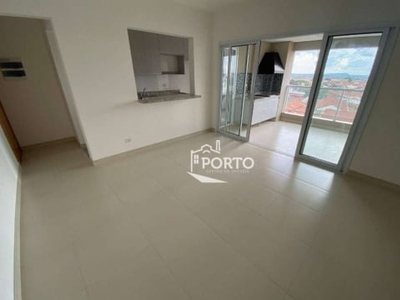 Apartamento com 3 dormitórios para alugar, 86 m² - paulicéia - piracicaba/sp