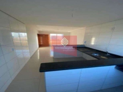 Apartamento com 3 quartos à venda no tibery, uberlândia , 77 m2 por r$ 270.000