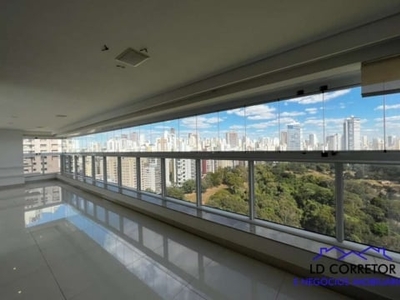 Apartamento com 3 suítes frente para o lago das rosas com 305m² privativos e montado