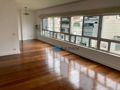 Apartamento com 4 dormitórios para alugar, 220 m² por r$ 14.000,00/mês - ipanema - rio de janeiro/rj