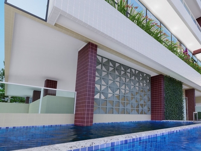 Apartamento em Vila Tupi, Praia Grande/SP de 76m² 2 quartos à venda por R$ 504.000,00