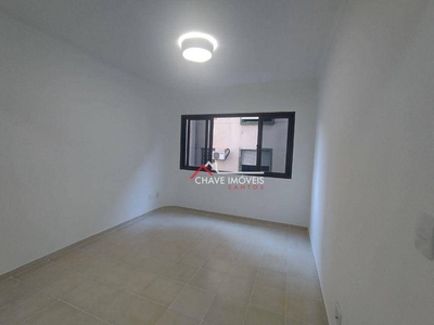 Apartamento em Gonzaga, Santos/SP de 43m² 1 quartos para locação R$ 2.200,00/mes