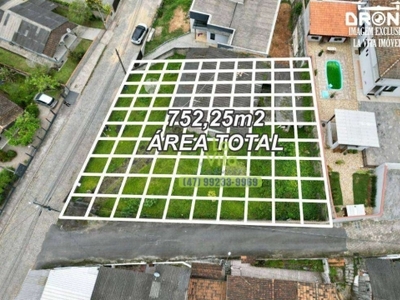 Belíssimo terreno no bairro bela vista em gaspar terreno com 752,25m2 apenas r$ 570.000,00 | la vita imóveis