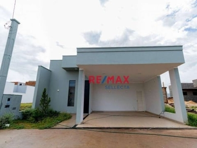 Casa à venda, 152 m² por r$ 490.000,00 - condomínio residencial vila madalena - araçatuba/sp