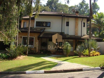 Casa à venda - condomínio chácara flora - valinhos/sp - 4 dormitórios 454 m² por r$ 2.500.000 -