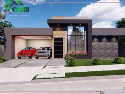 Casa com 3 dormitórios à venda, 190 m² por r$ 1.400.000,00 - condomínio shambala i - atibaia/sp