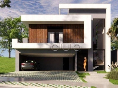 Casa com 3 dormitórios à venda, 226 m² por r$ 1.850.000,00 - loteamento residencial e comercial villa d'aquila - piracicaba/sp