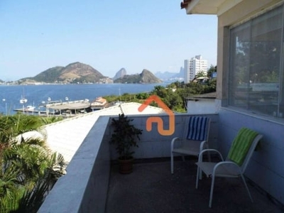 Casa com 4 dormitórios à venda, 256 m² por r$ 1.000.000,00 - são francisco - niterói/rj
