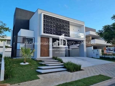 Casa em condomínio fechado com 3 quartos à venda no alphaville nova esplanada, votorantim por r$ 2.300.000