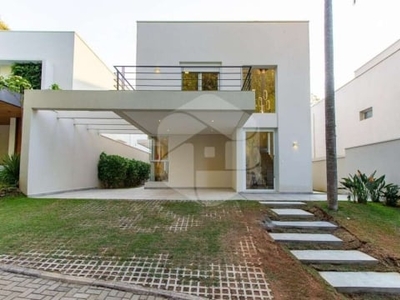 Casa em condomínio fechado com 3 quartos para alugar na alameda das araucárias, 11, sítios de recreio gramado, campinas, 285 m2 por r$ 13.000