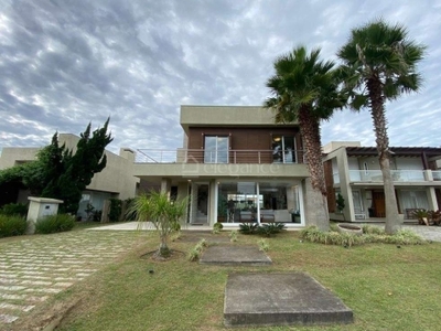 Casa em condomínio fechado com 5 quartos à venda na homero ribeiro, 5, remanso, xangri-lá por r$ 2.850.000