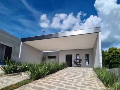 Casa térrea recém construída e acabamento esplêndido a venda no condomínio mont blanc em itu/sp